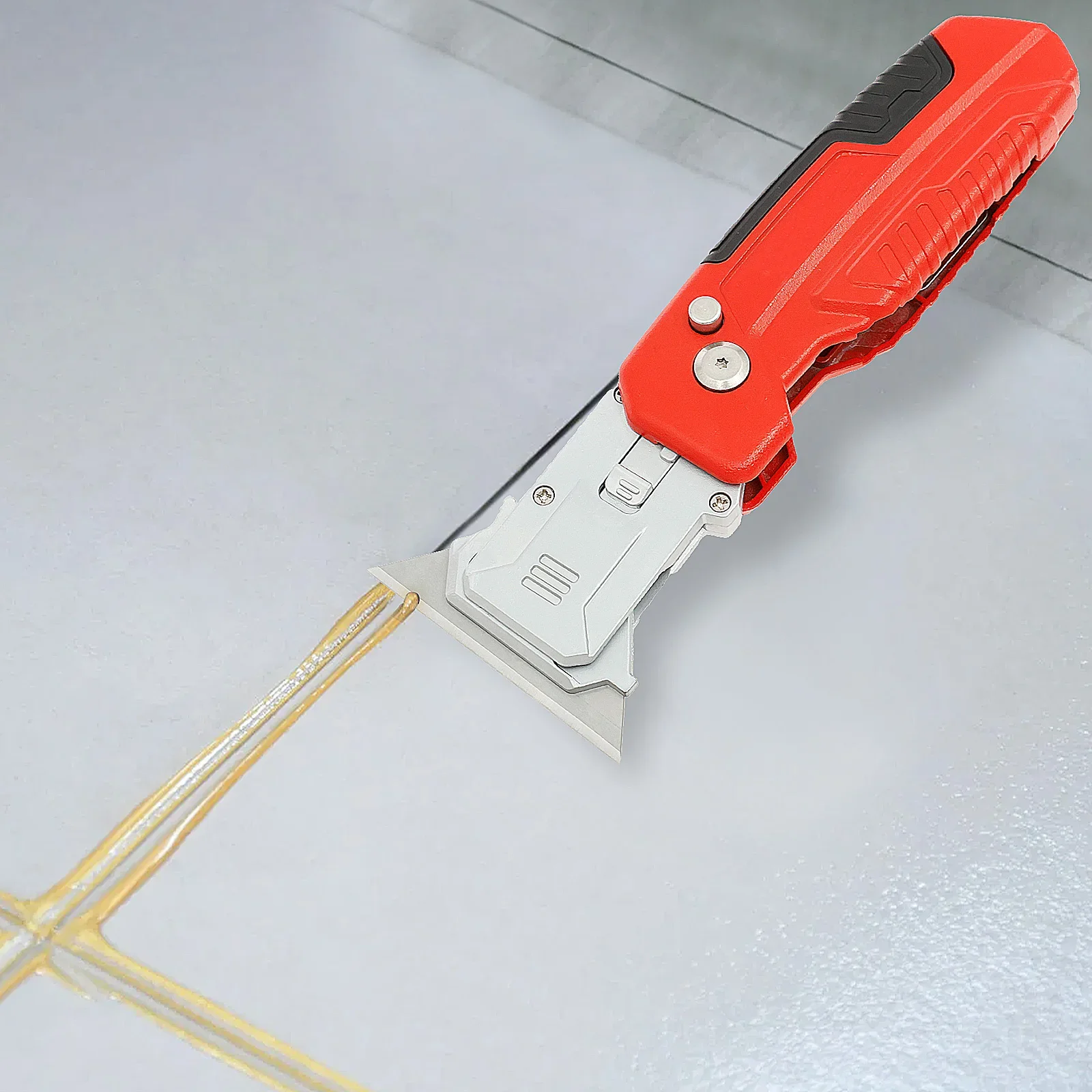 Seam Scraper Tool - Skrobak do usuwania kleju Składana szpachelka