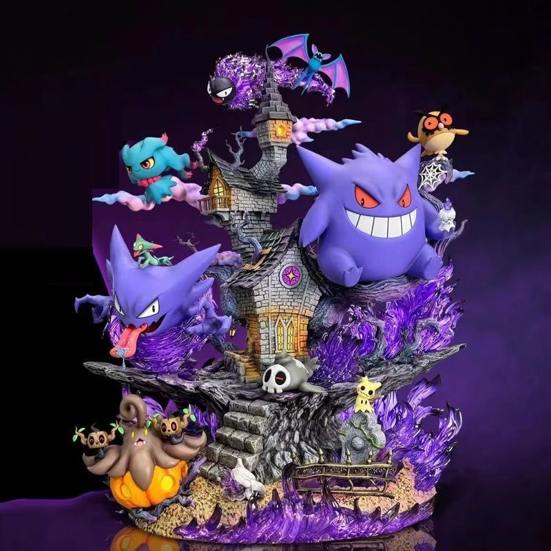 Model Kit Digimon - 32cm/12.6in Ainme Pokemon rysunek Gengar ewolucja