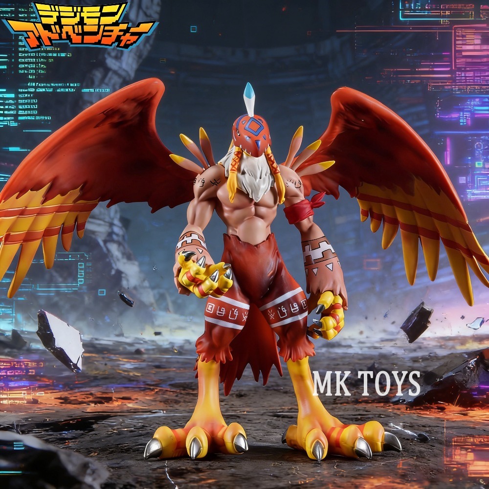 Model Kit Digimon - 18cm Figurka Anime Digimon Adventure Garudamon