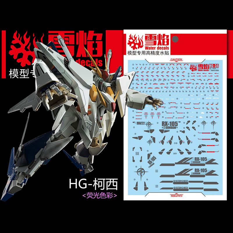 Model Kit Hg - Naklejki na modele Naklejki na zjeżdżalnię