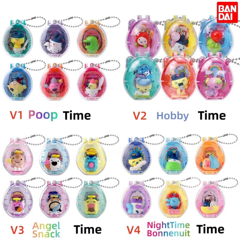 Bandai Model Tamagotchi - Figurki kolekcjonerskie Bandai Tamagotchi V1 V2