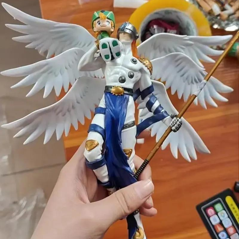 Model Kit Digimon - Figurka Anime Digimon Adventure Angemon Angewomon