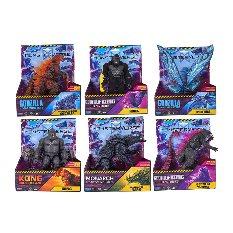 Model Kit Godzilla - Figurki Playmates Godzilla kontra Kong Gojira