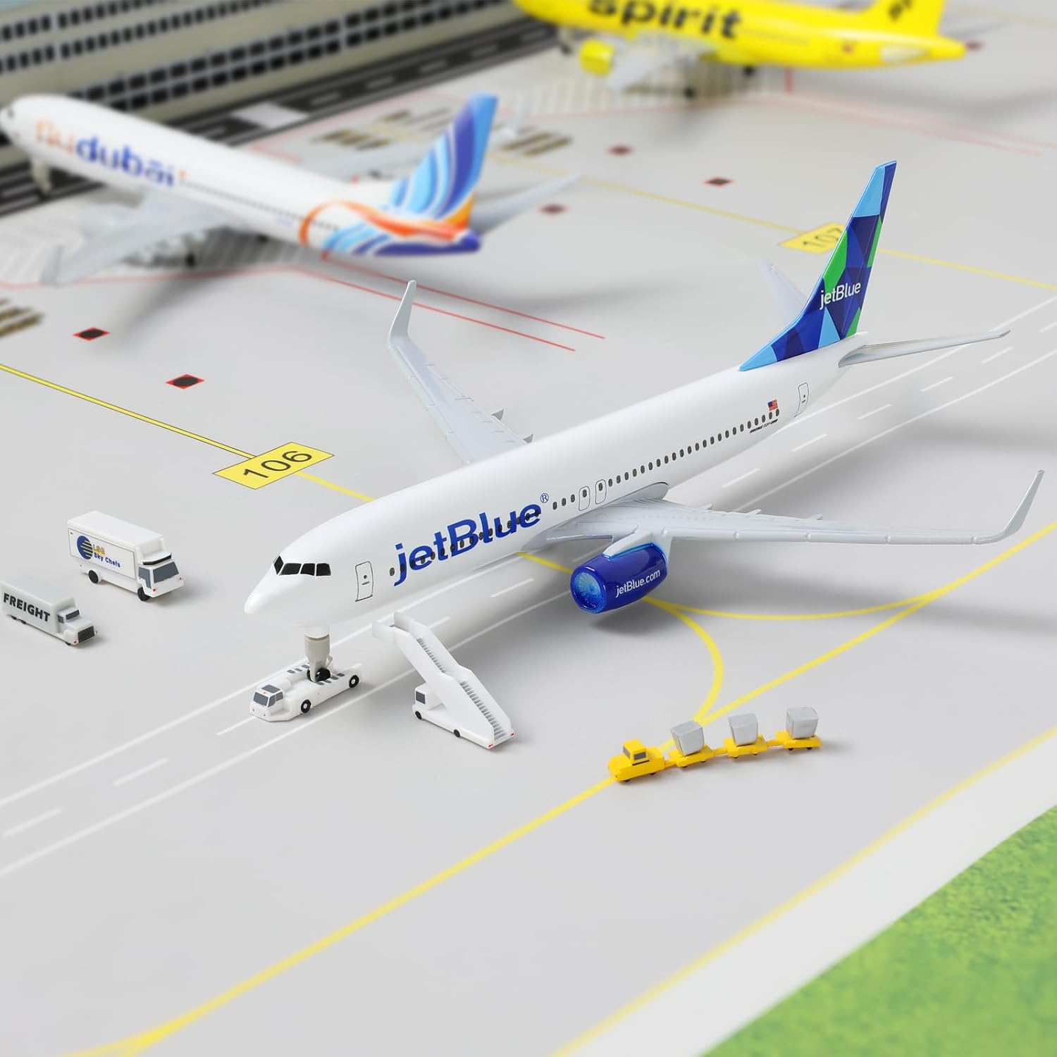 Model Kit Jet - Model samolotu Jet Blue B737 w