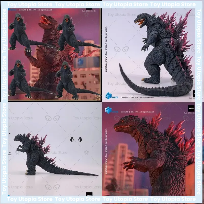 Model Kit Godzilla - Figurka akcji HIYA Godzilla 2000 Millennium