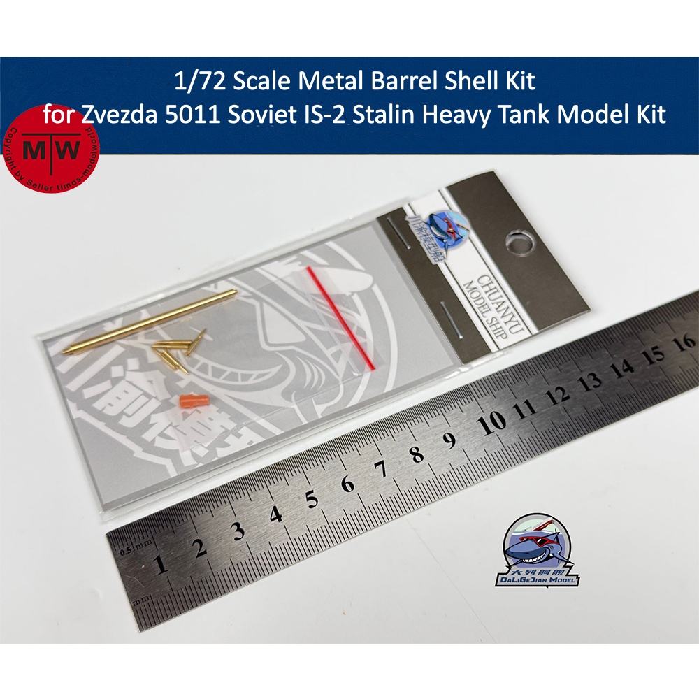 Model Kit Zvezda - Zestaw metalowych pocisków w skali 1/72
