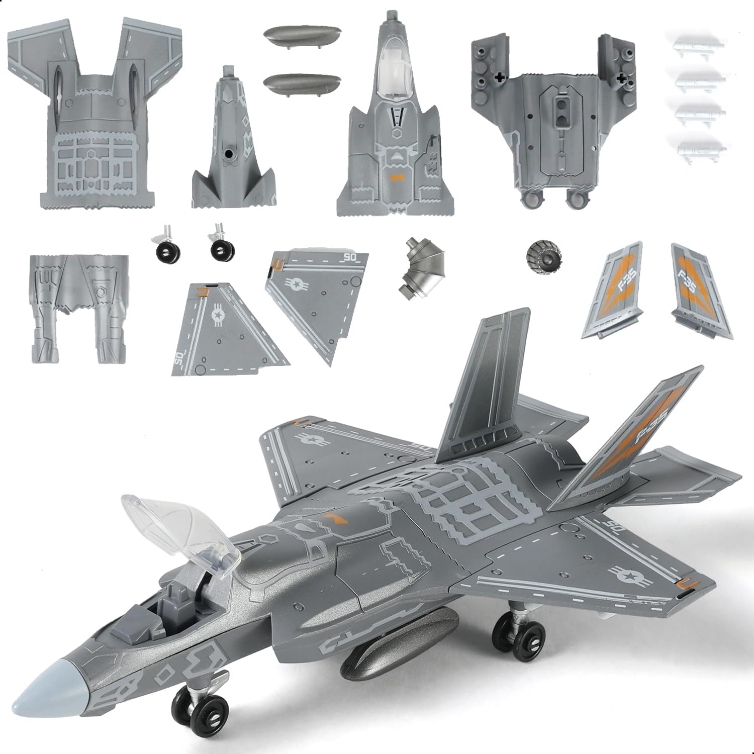 Model Kit Jet - Model myśliwca F-35 w skali 1:72,