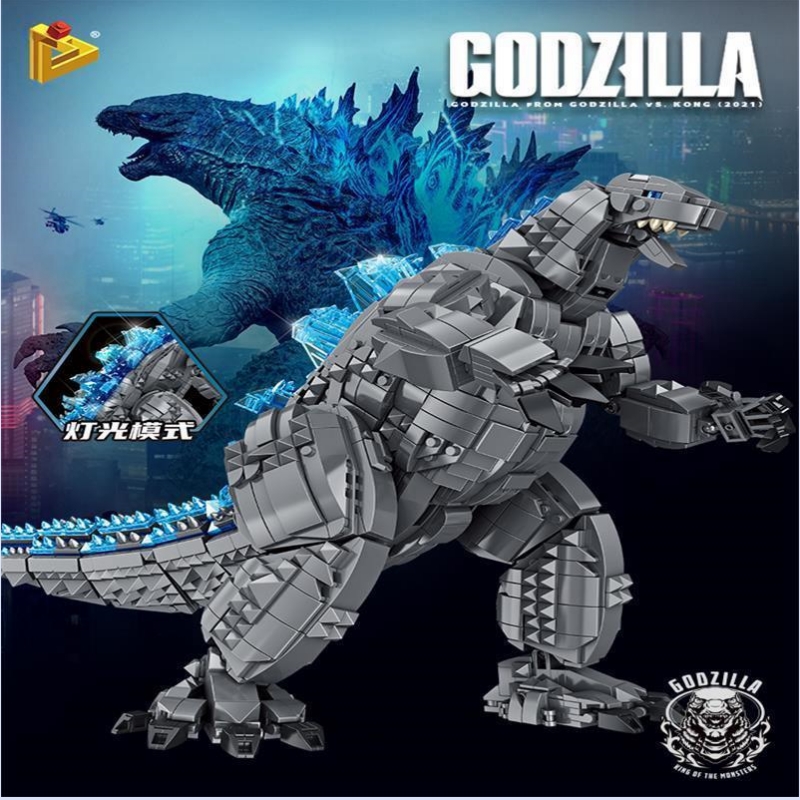 Model Kit Godzilla - Klocki do budowy kompatybilny z LEGO