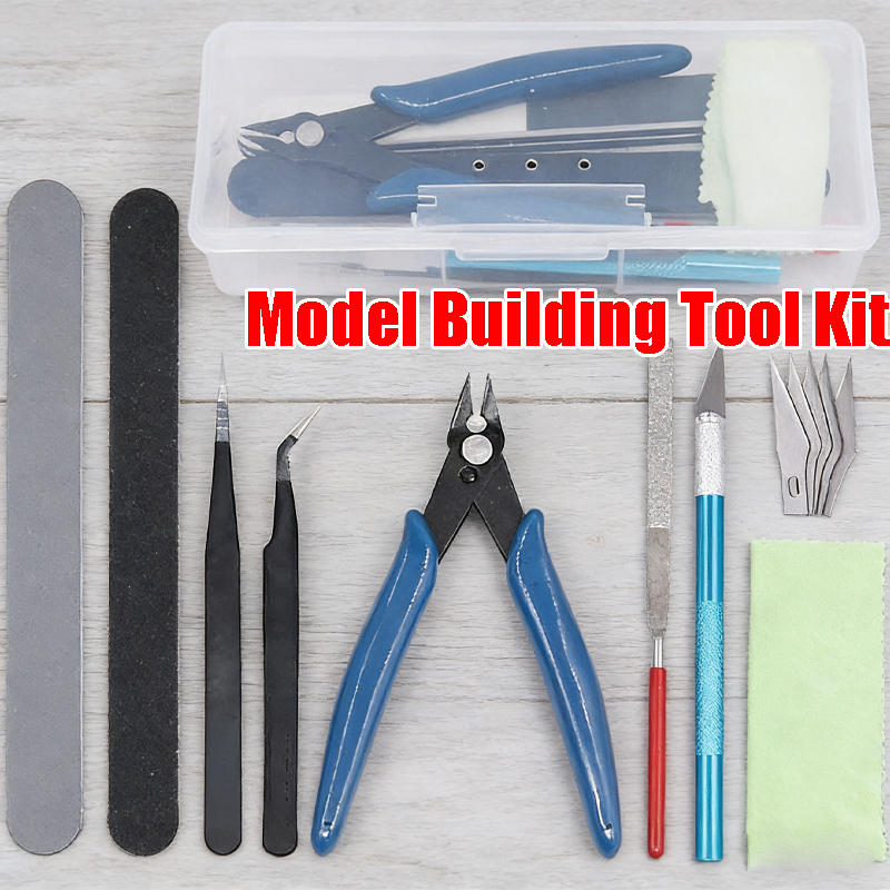 Model Kit Tools - Kompletny zestaw narzędzi do modeli Gunpla