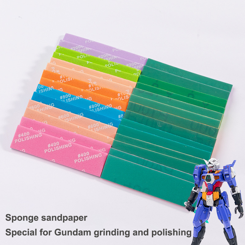 Model Kit Tool Set - 9 sztuk/zestaw 400~1200 Półsztywnych prętów szlifierskich
