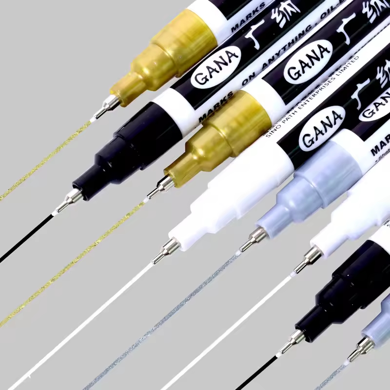 Model Kit Markers - 4/12 sztuk DIY odblaskowe pisaki zestaw