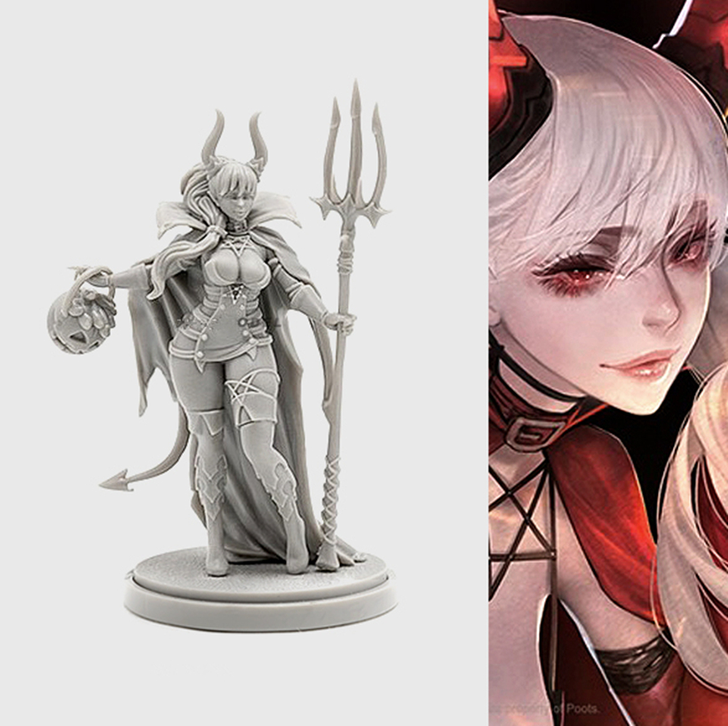 Model Kit Zero - Modelarski zestaw żywiczny KINGDOM DEATH KD