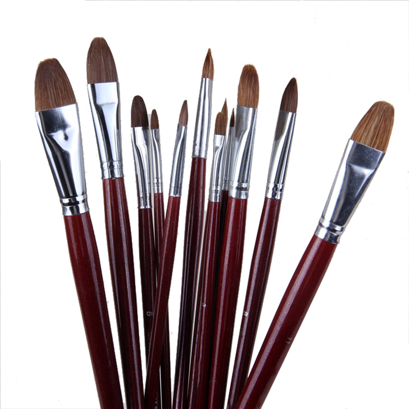 Model Kit Acrylic Paint - 6 sztuk/zestaw wysokiej jakości łasica olejek
