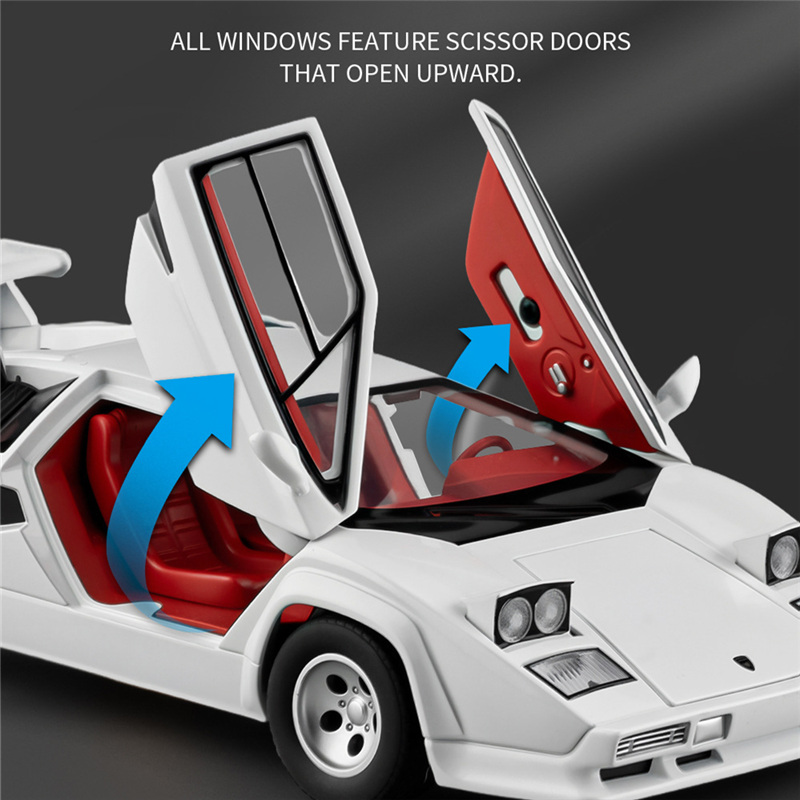 1:32 Countach LP5000s Metalowy – Model Kit Lamborghini recenzja i cena