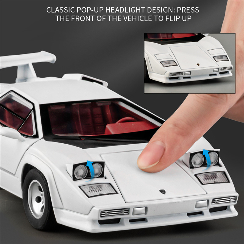 1:32 Countach LP5000s Metalowy – Model Kit Lamborghini recenzja i cena