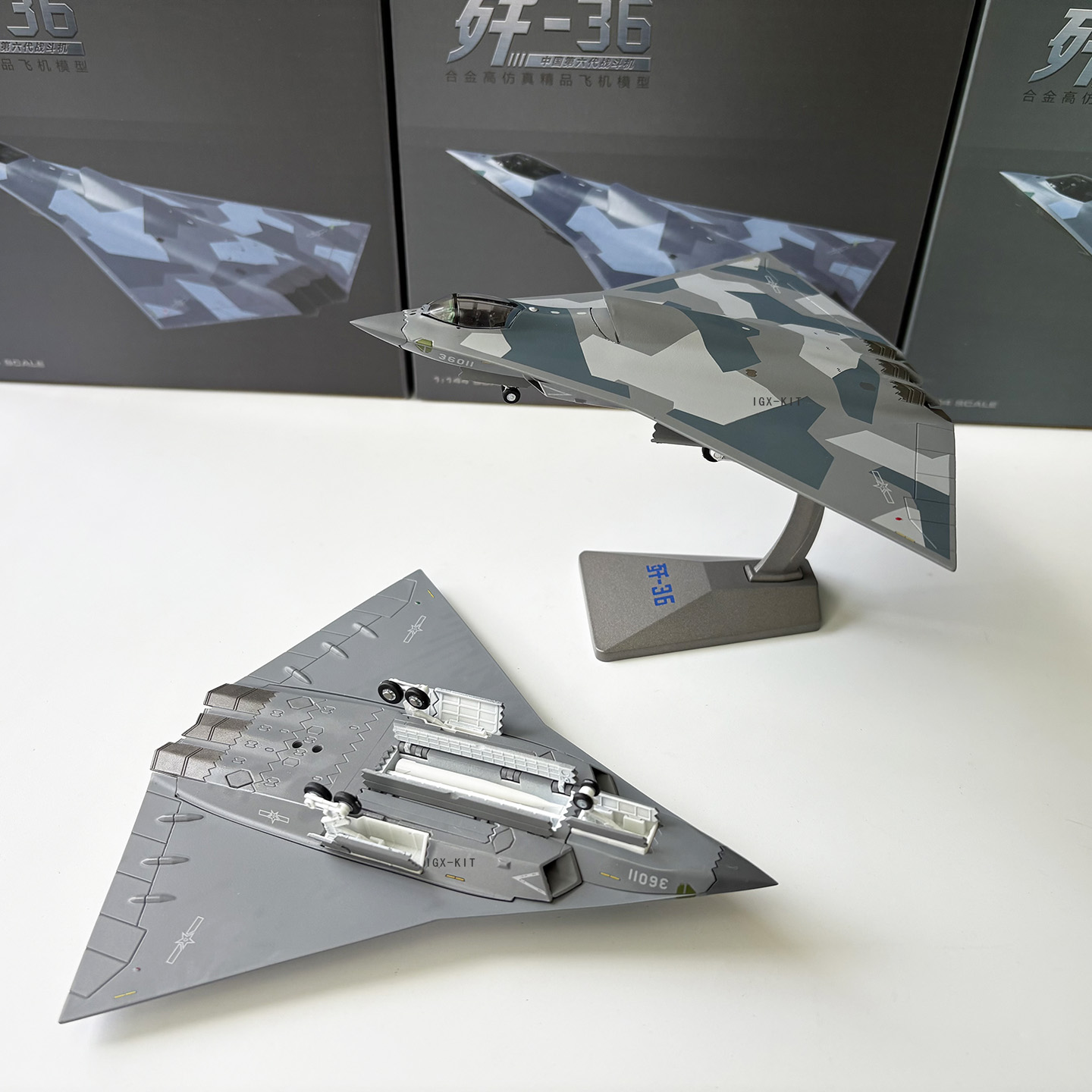 1/144 J-36 Chiński Samolot 6.  – Model Kit Jet recenzja i cena