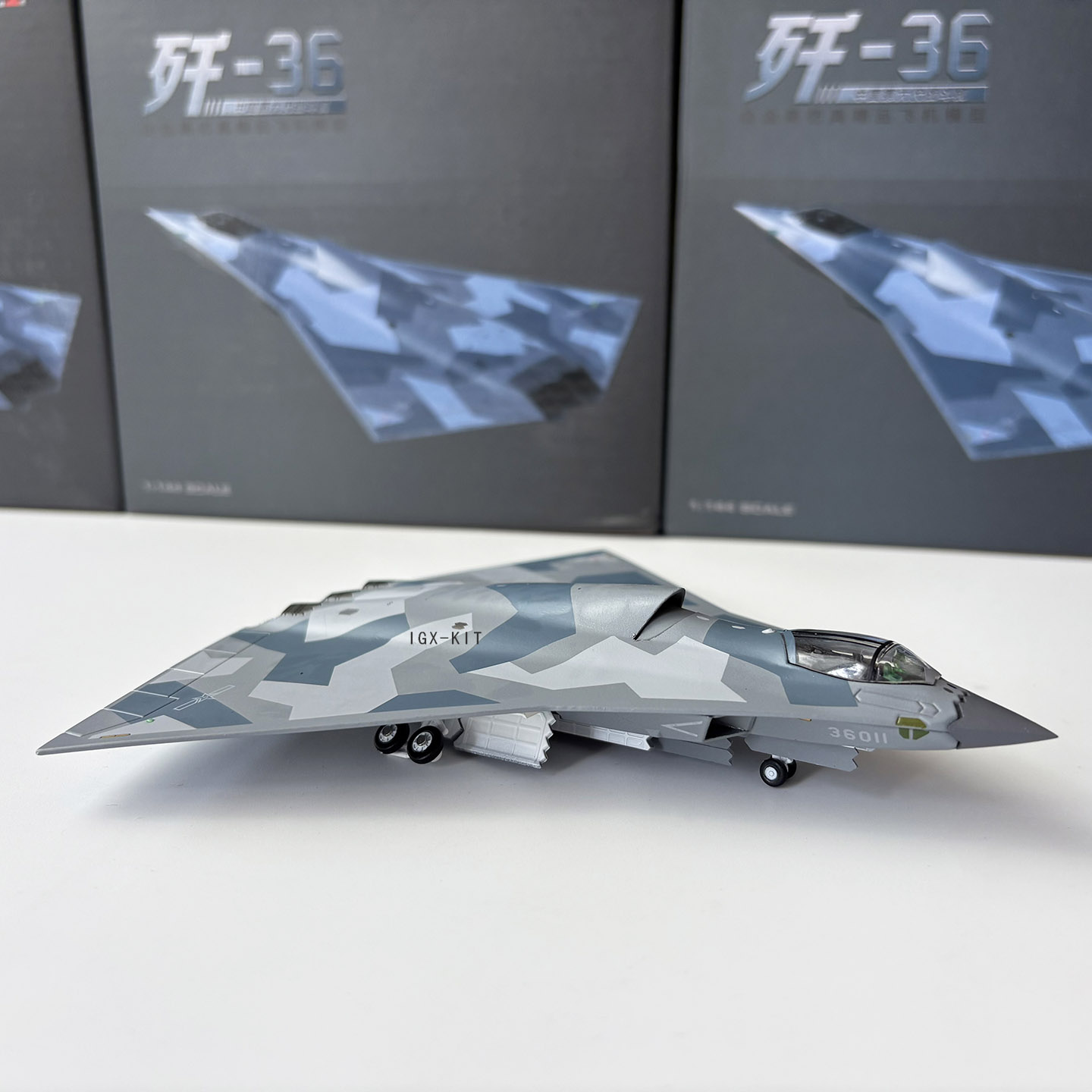 1/144 J-36 Chiński Samolot 6.  – Model Kit Jet recenzja i cena