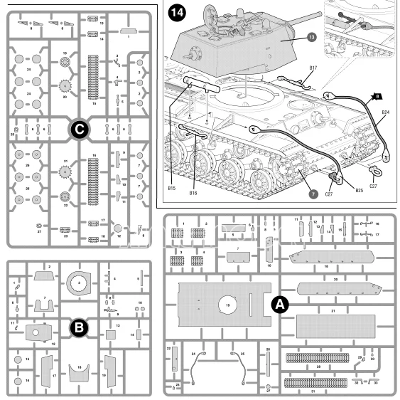Zvezda 5070 1/72 KV-1 Radzieck – Model Kit Zvezda recenzja i cena