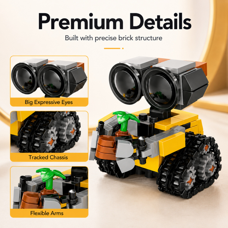 Mini Zestaw Klocków do Budowy  – Model Kit Plastic recenzja i cena