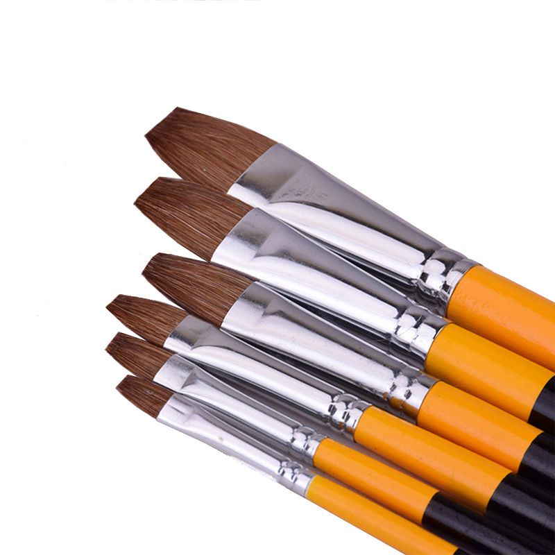 6 sztuk/zestaw łasica włosy pł – Model Kit Acrylic Paint recenzja i cena
