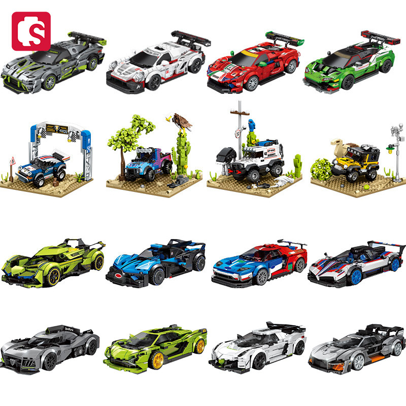 SEMBO Sportowe klocki konstruk – Model Kit Lamborghini recenzja i cena