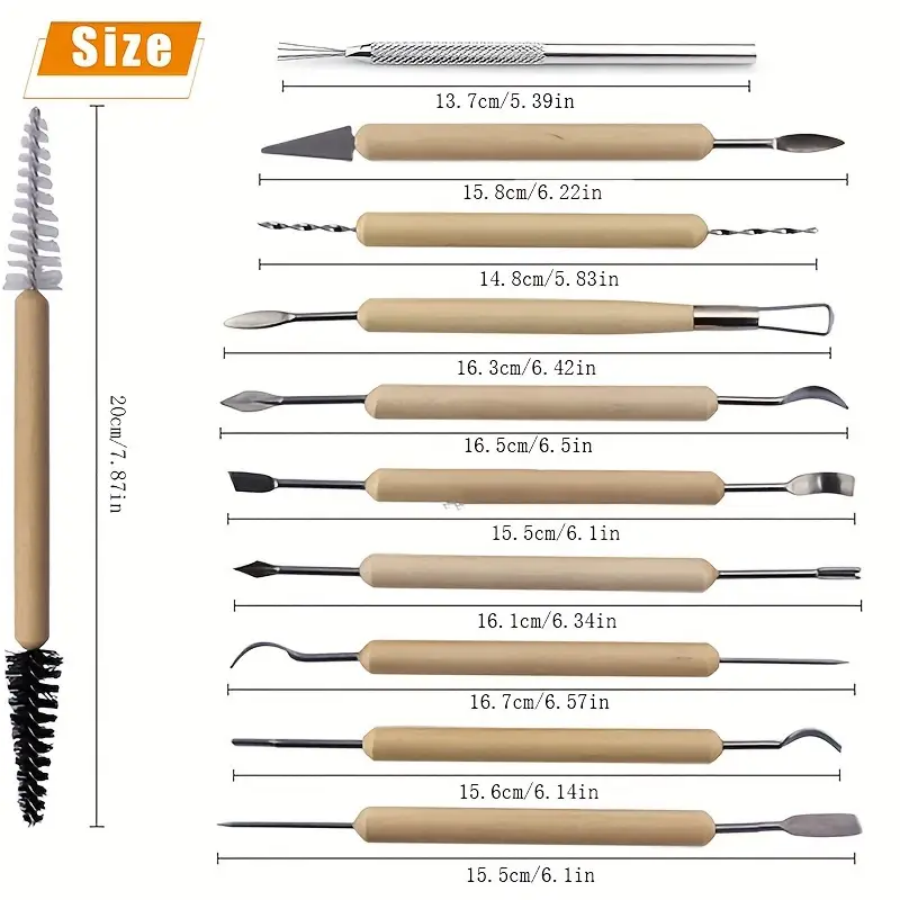 1 ZESTAW Narzędzi do Rzeźbieni – Model Kit Tool Set recenzja i cena