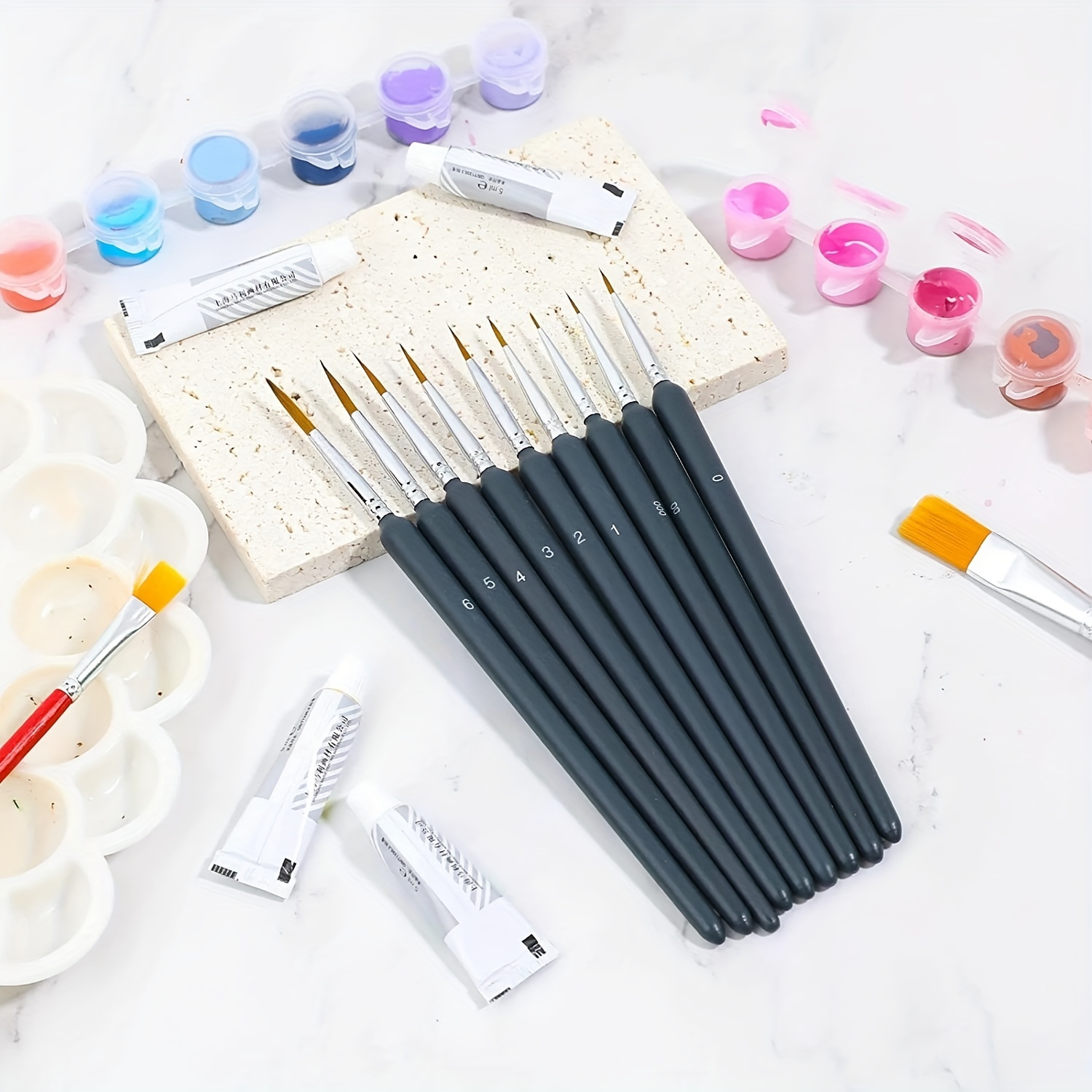 Zestaw pędzli malarskich 11/22 – Model Kit Acrylic Paint recenzja i cena