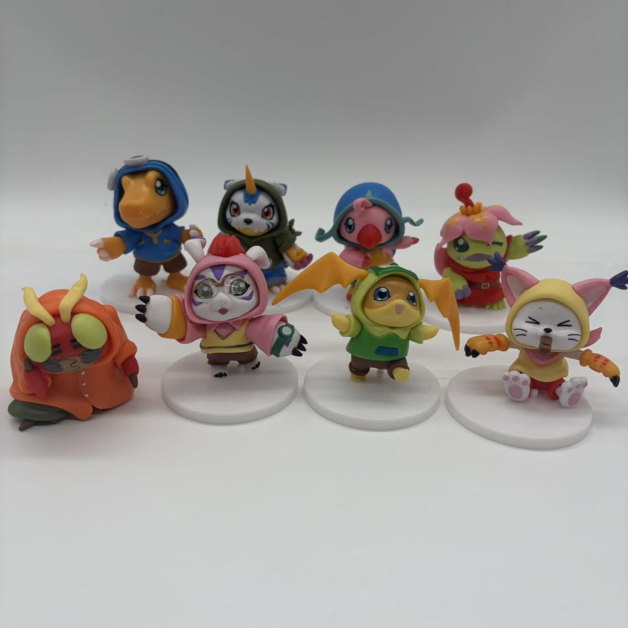 Wysokiej jakości 8 sztuk/zesta – Model Kit Digimon recenzja i cena
