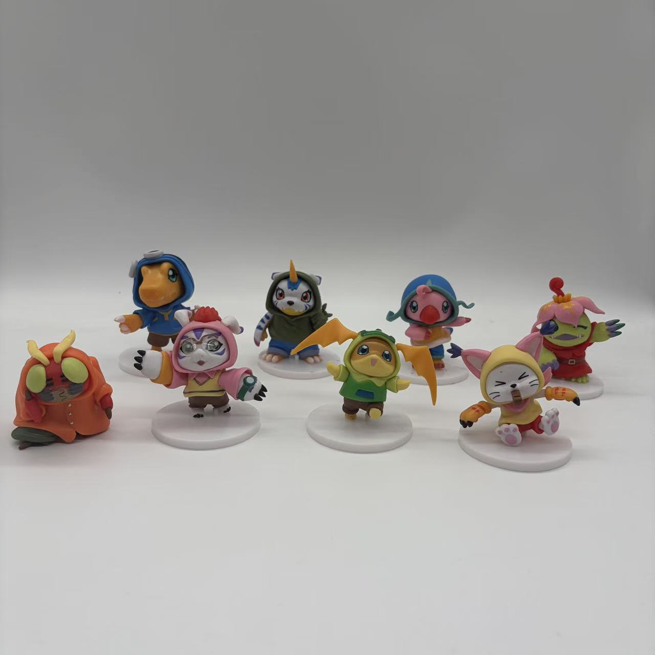 Wysokiej jakości 8 sztuk/zesta – Model Kit Digimon recenzja i cena