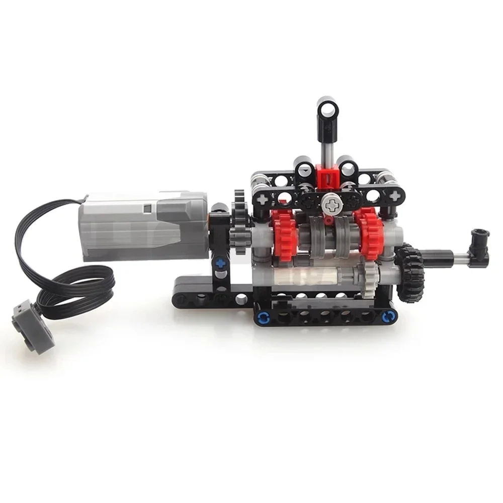 MOC High-tech 4-biegowa skrzyn – Model Kit Motor recenzja i cena