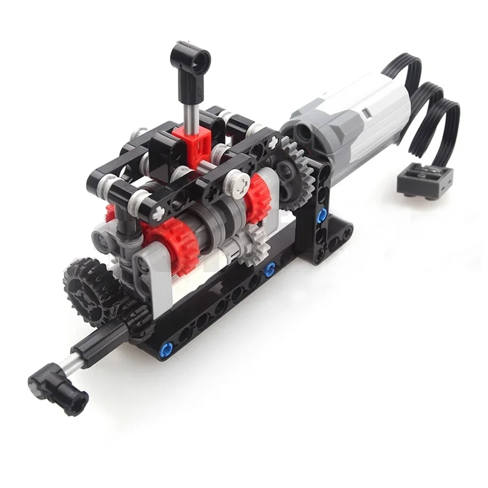 MOC High-tech 4-biegowa skrzyn – Model Kit Motor recenzja i cena