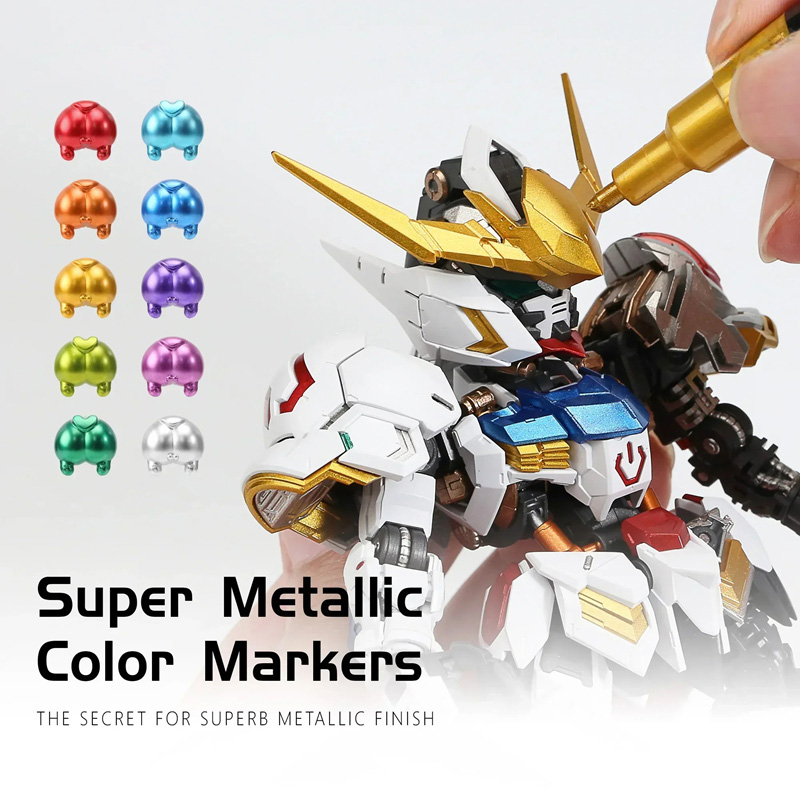 Metaliczne markery, pisaki do  – Model Kit Markers recenzja i cena