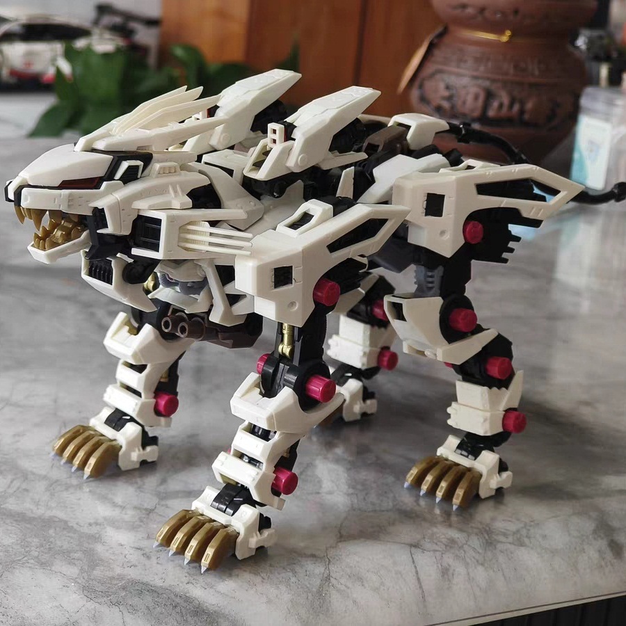 Klocki BT ZOIDS Robot lew RZ-0 – Model Kit Zero recenzja i cena
