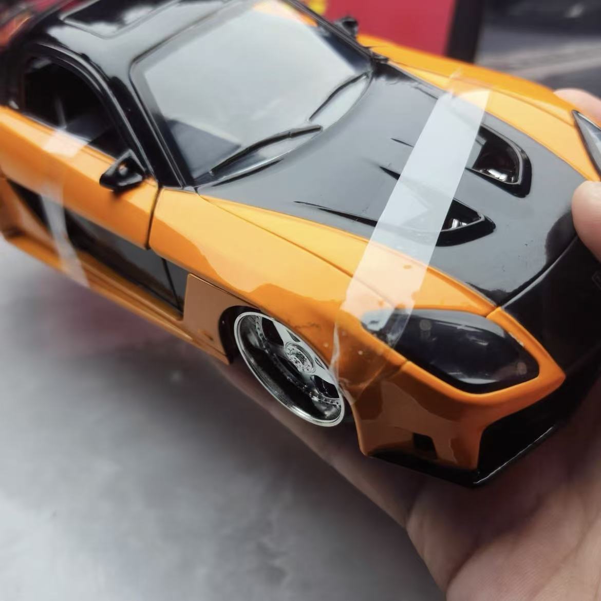 JADA 1:24 Tokyo Drift Han RX7  – Model Kit Lamborghini recenzja i cena