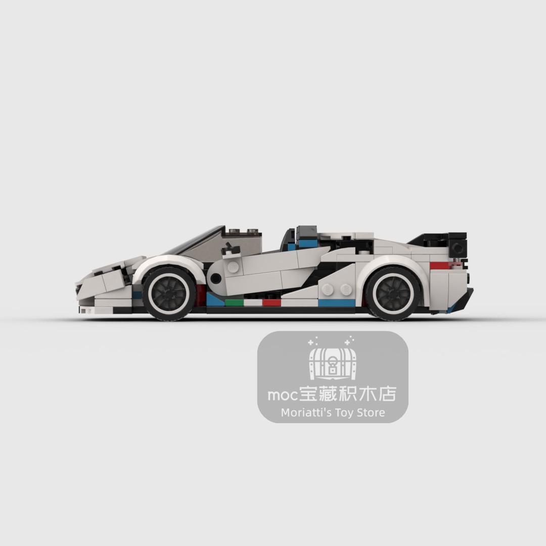 MOC Lambo Aventador SVJ 368 el – Model Kit Lamborghini recenzja i cena
