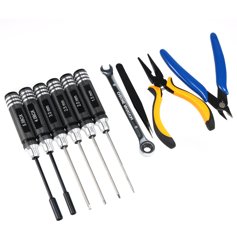 10 SZT. Zestaw Narzędzi 10w1 d – Model Kit Motor recenzja i cena