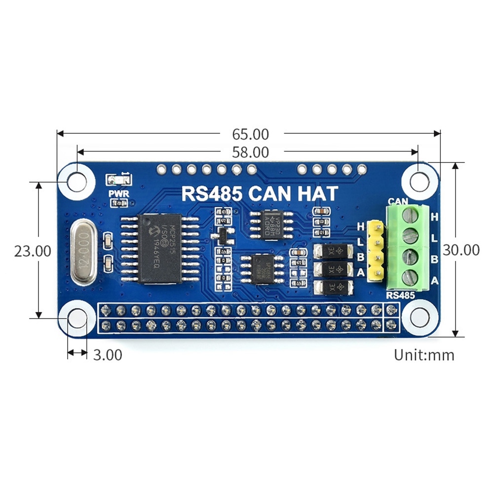 ABFKL Waveshare MCP2515 RS485  – Model Kit Zero recenzja i cena